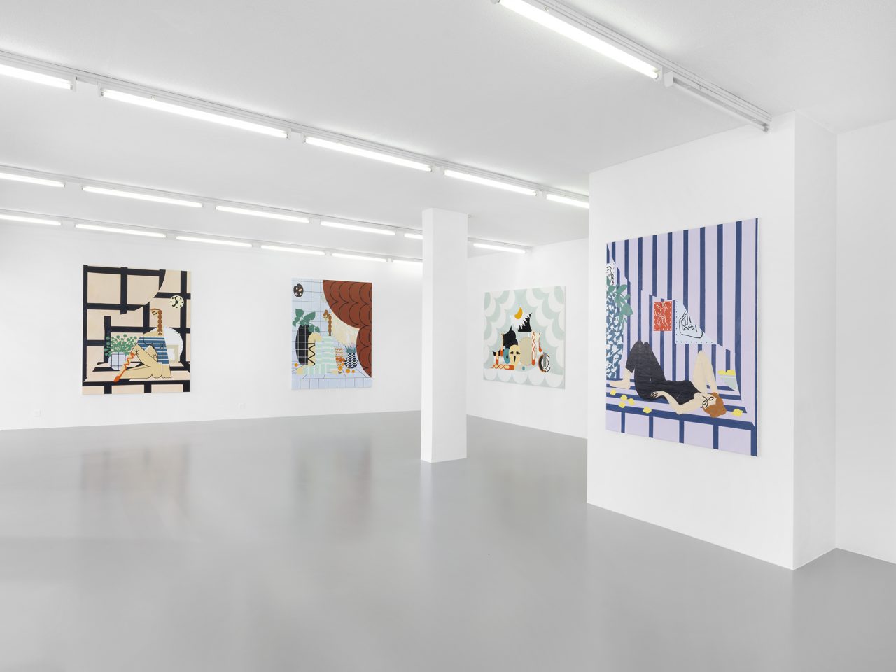 Farah Atassi – Le repos des danseuses