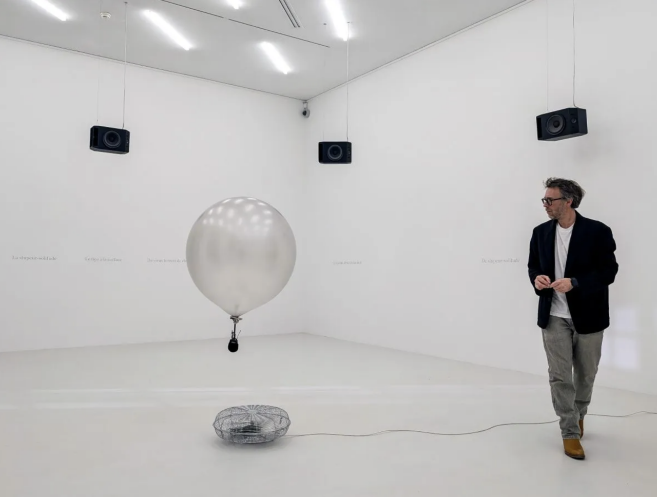 Céleste Boursier-Mougenot  Prototype pour scanner, 2006