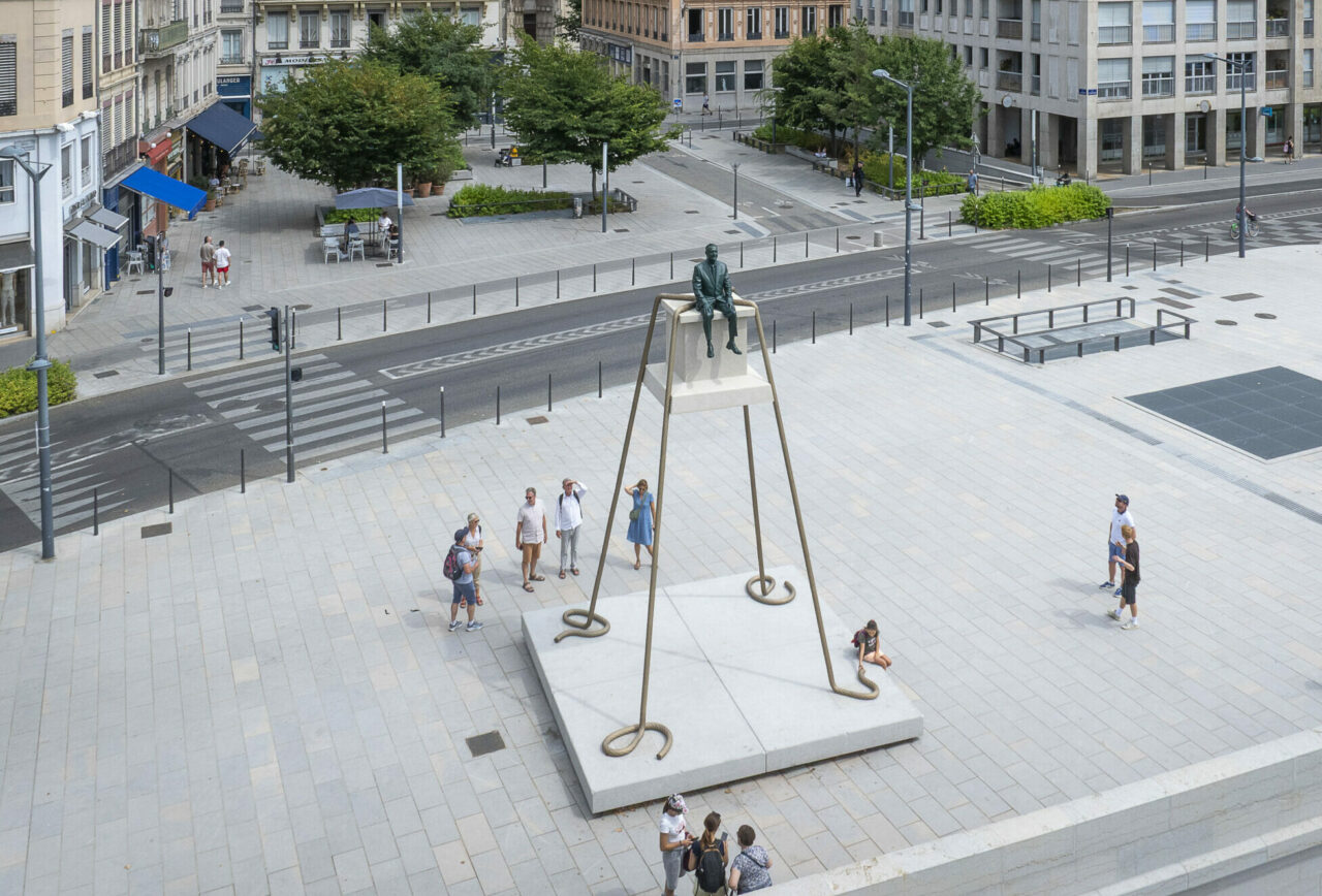 Lyon 2ème – Eloge de la Contemplation par Philippe Ramette avec